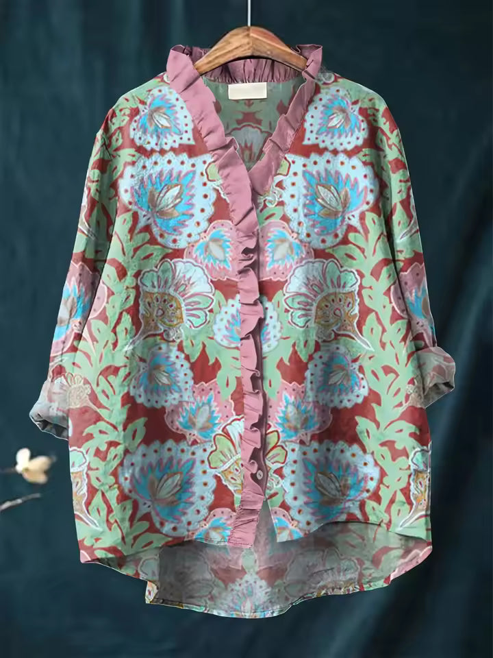 Blouse with a Calm Character
