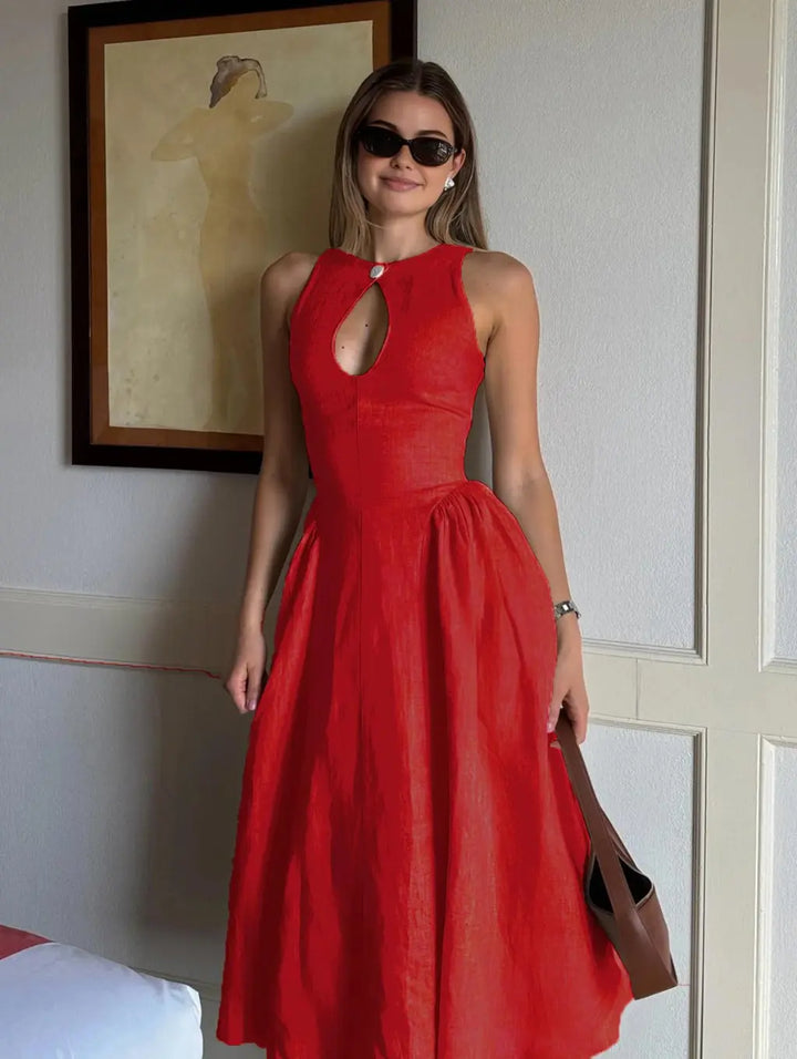 Sara | Elegant Midi Dress